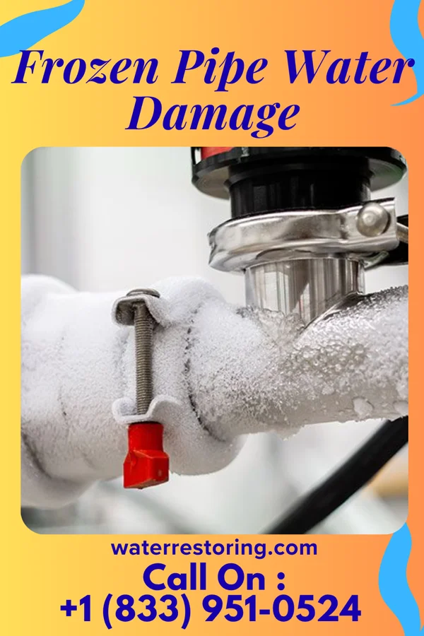Frozen Pipe Water Damage in Norwood, GA